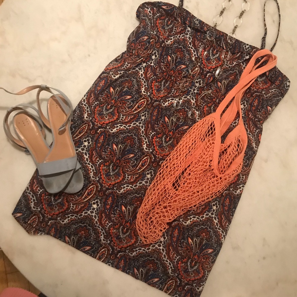 JCREW spaghetti strapped dress